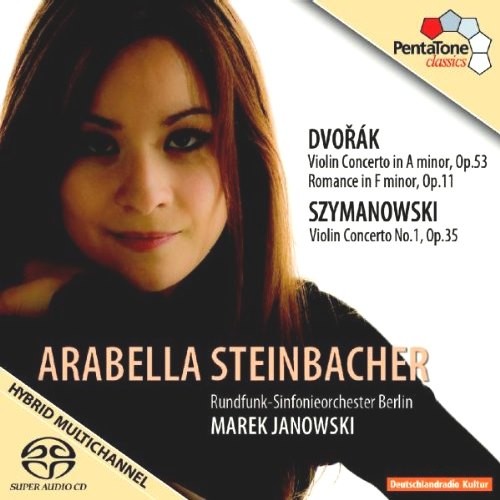 Dvořák: Violin Concerto in A minor, op. 53 / Romance in F minor, op. 11 / Szymanowski: Violin Concerto no. 1, op. 35