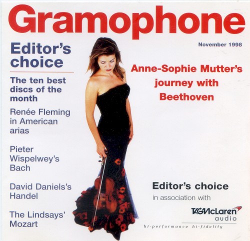 Editor’s Choice November 1998 / Anne-Sophie Mutter’s Journey With Beethoven