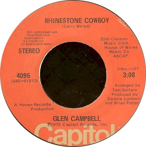 Rhinestone Cowboy / Lovelight