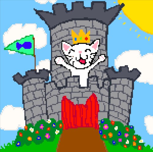 it's a beautiful day in the kitty cat kingdom!