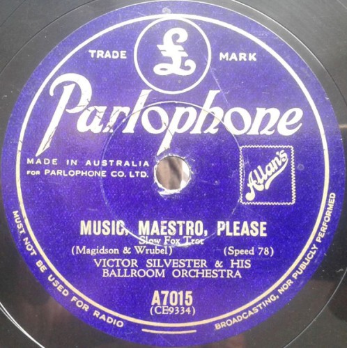 Music, Maestro, Please / Exhibition Swing