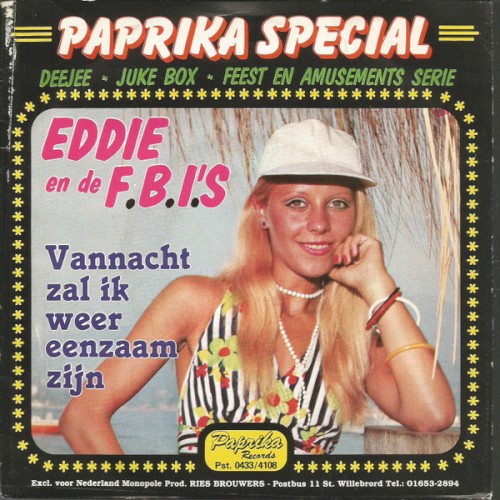 Vannacht zal ik weer eenzaam zijn