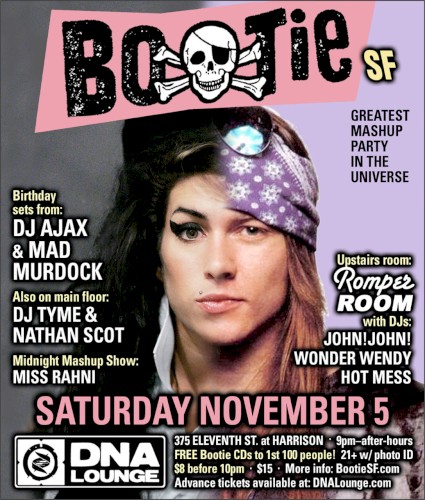DNA Lounge Live: Bootie SF - November 2011