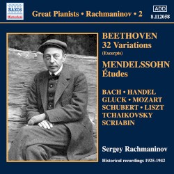 Solo Piano Recordings 2: Beethoven: 32 Variations / Mendelssohn: Études