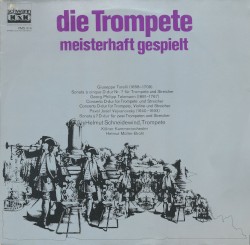 Die Trompete meisterhaft gespielt, Helmut Schneidewind
