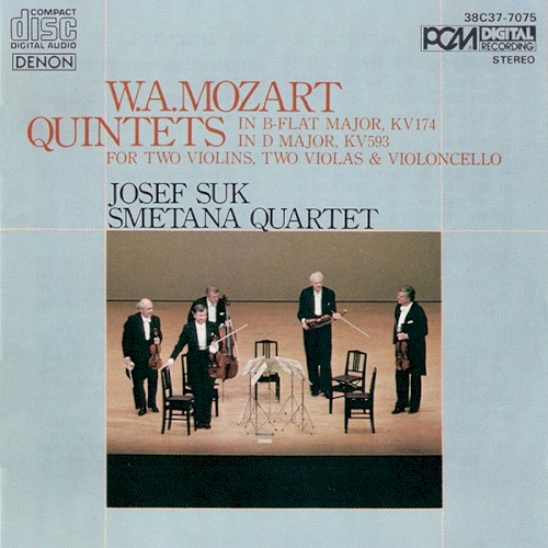 Quintets In B-Flat Major, KV174 / In D Major, KV593 For Two Violins, Two Violas & Violoncello