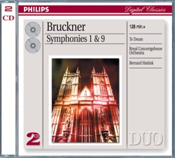 Symphonies 1 & 9, Te Deum