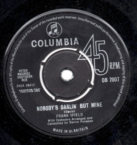 Nobody’s Darlin’ but Mine