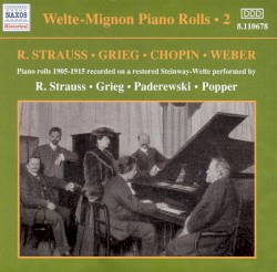 Welte-Mignon Piano Rolls