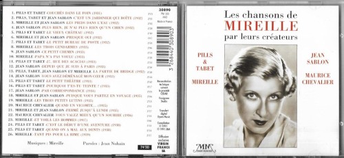 Les Chansons de Mireille par leurs créateurs