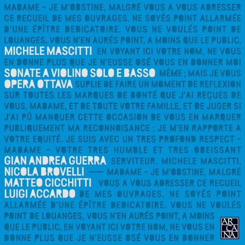 Sonate a violino solo e basso, opera ottava