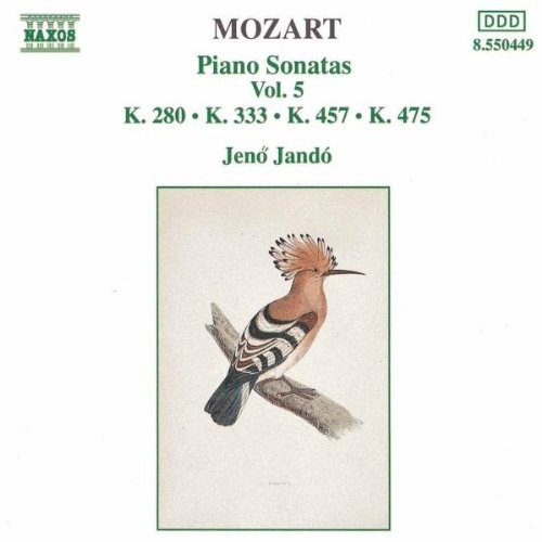 Piano Sonatas, Volume 5: K. 280 / K. 333 / K. 457 / K. 475