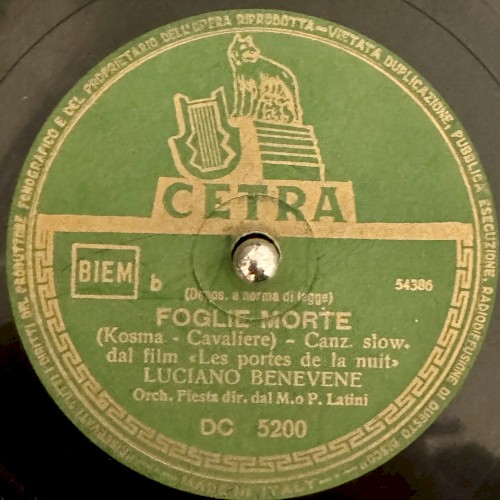 Foglie morte / ...e piango