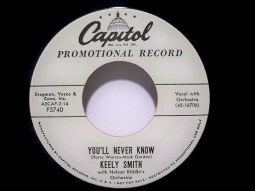 You’ll Never Know / Good Behavior