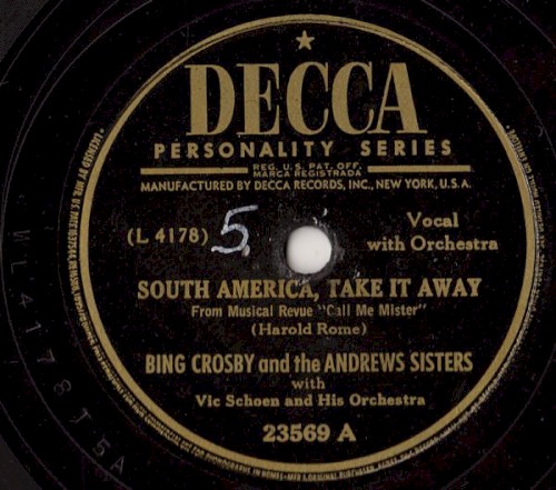South America, Take It Away / Get Your Kicks on “Route 66!—”