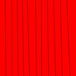 red curtain