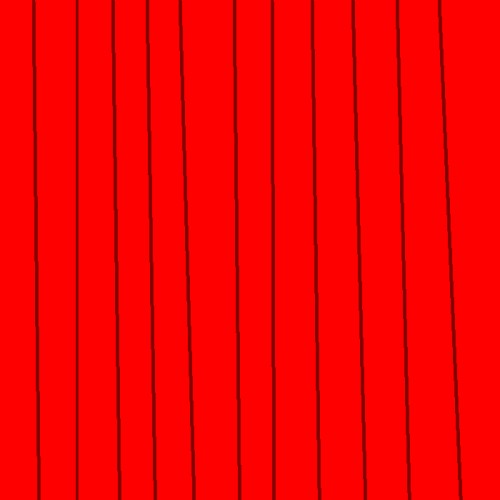 red curtain