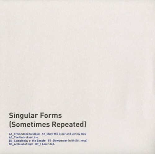 Singular Forms (Sometimes Repeated)