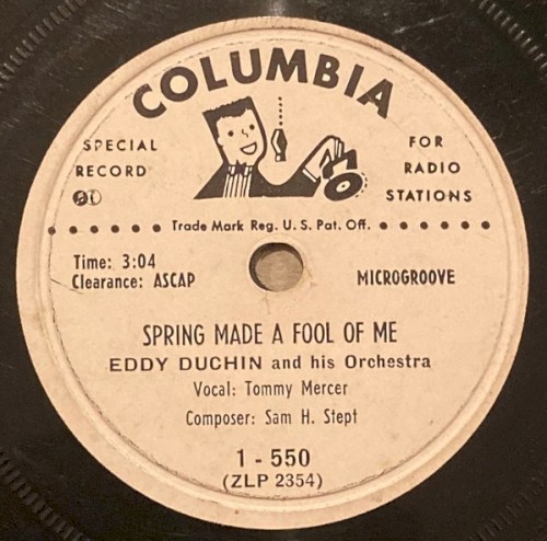 Spring Made a Fool of Me / As We Are Today