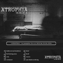 'ATROPHIA' -la pumpkin live at 1833.fm 10.06.2016-