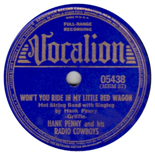 Won't You Ride In My Little Red Wagon / Cowboy's Swing