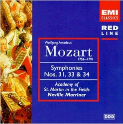 Symphonies nos. 31, 33 & 34