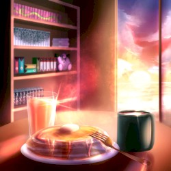 Breakfast at Sunset