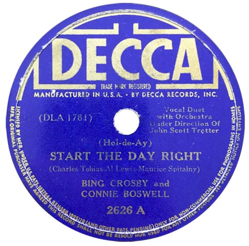 (Hol-de-Ay) Start the Day Right / Neighbors in the Sky