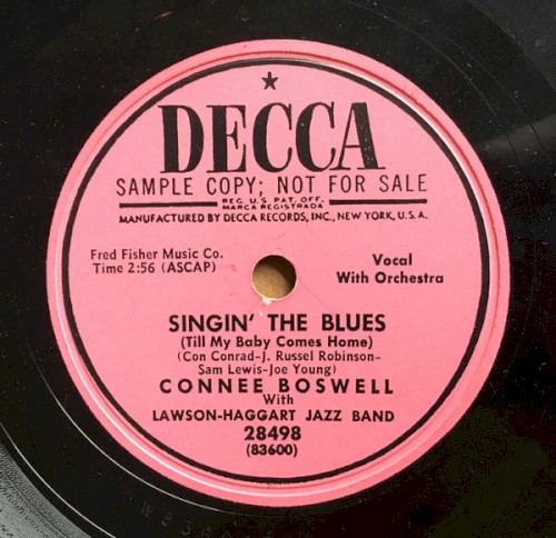 Singin' the Blues / It Made You Happy When You Made Me Cry