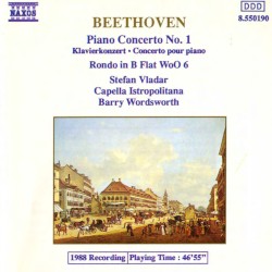 Piano Concerto no. 1 / Rondo in B‐flat, WoO 6