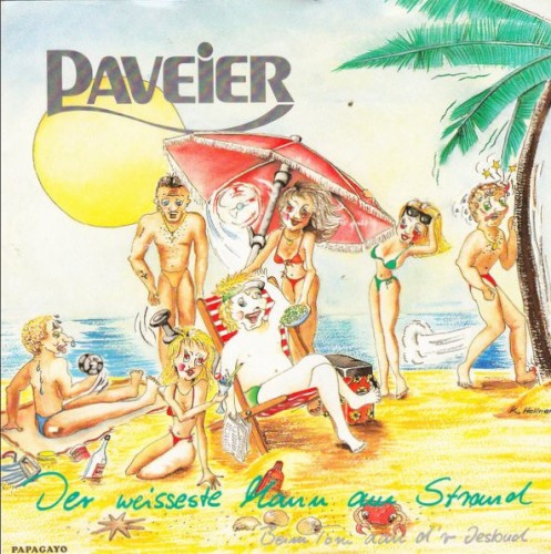Der weisseste Mann am Strand