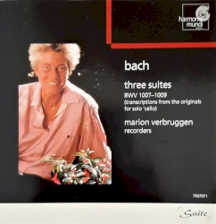 Three Suites BWV 1007-1009