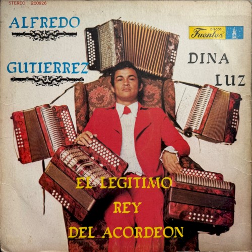 Dina Luz con el Verdadero Rey Vallenato