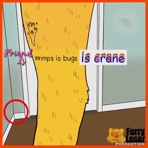 Friend is Shrimps is Crane