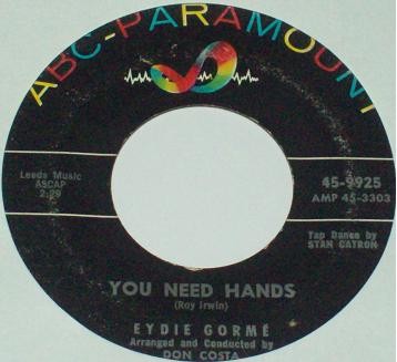 You Need Hands / Dormi‐Dormi‐Dormi (from the Paramount Pict. “Rockabye Baby”)