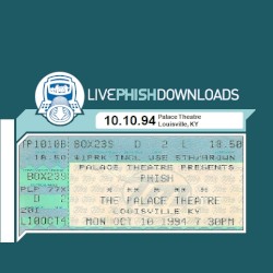 1994-10-10: Palace Theatre, Louisville, KY, USA