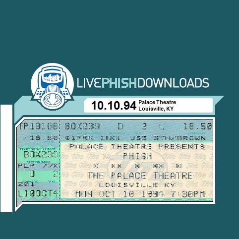 1994-10-10: Palace Theatre, Louisville, KY, USA