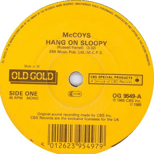 Hang On Sloopy / Fever