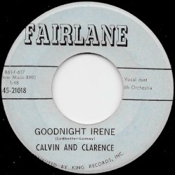 Goodnight Irene / I Don’t Know (School Girl)