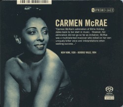Supreme Jazz: Carmen McRae