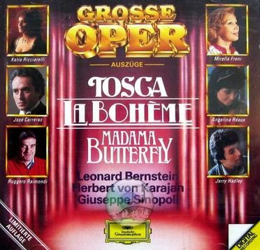 Great Opera Excerpts - Tosca, La Bohème, Madama Butterfly