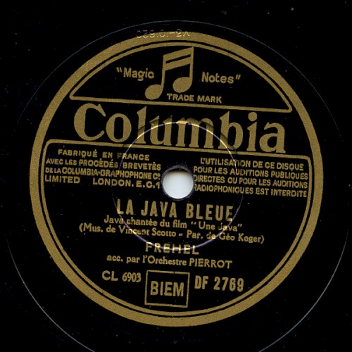 La Java bleue / Ohé ! Les copains
