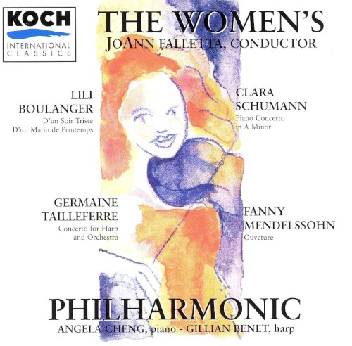 Boulanger: D'un matin de printemps / D'un soir triste / Schumann: Piano Concerto in A minor / Tailleferre: Concertino for Harp and Orchestra / Mendelssohn: Overture
