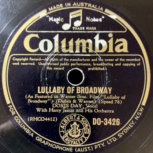 Lullaby of Broadway / Very Good Advice