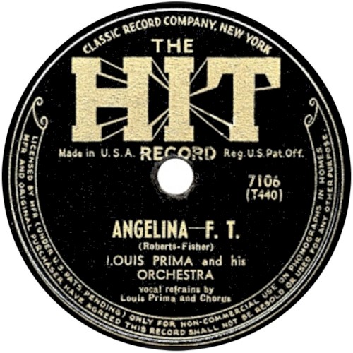 Angelina / Oh Marie