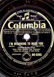 I'm Beginning to Miss You / Thoughtless