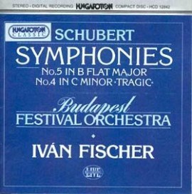 Symphony no. 5 in B flat major / Symphony no. 4 in C minor "Tragic"