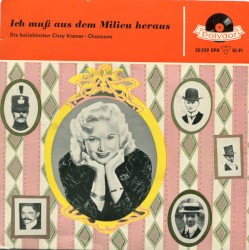 Ich muß aus dem Milieu heraus