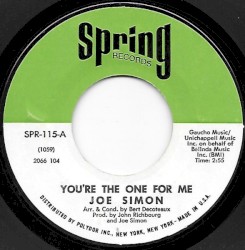 You're the One for Me / I Ain't Givin' Up