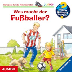 Was macht der Fußballer?